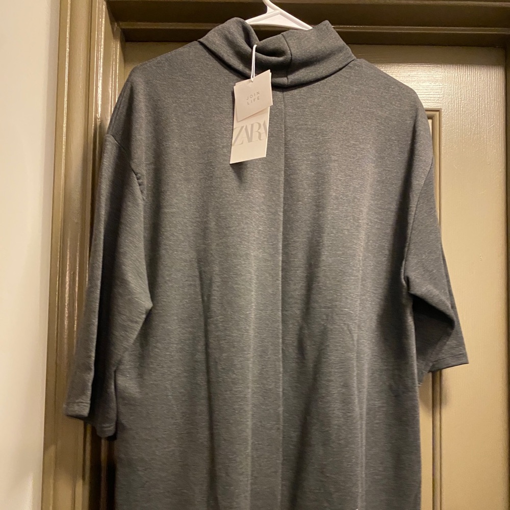 ZARA Tshirt Neck Dress
